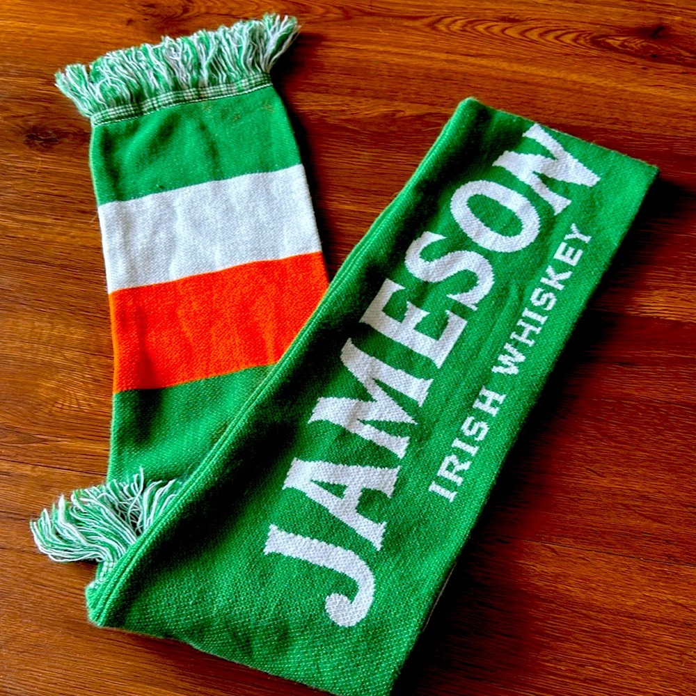 Jameson Irish Whiskey Scarf St Patrick’s Day